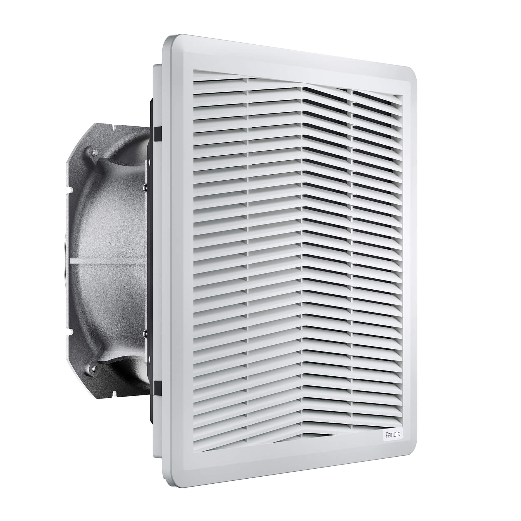 พัดลมระบายอากาศและกรองฝุ่น 325mmx325mm 230 V