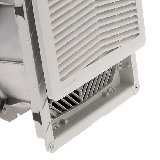 พัดลมระบายอากาศและกรองฝุ่น 325mmx325mm 230 V - Image 2